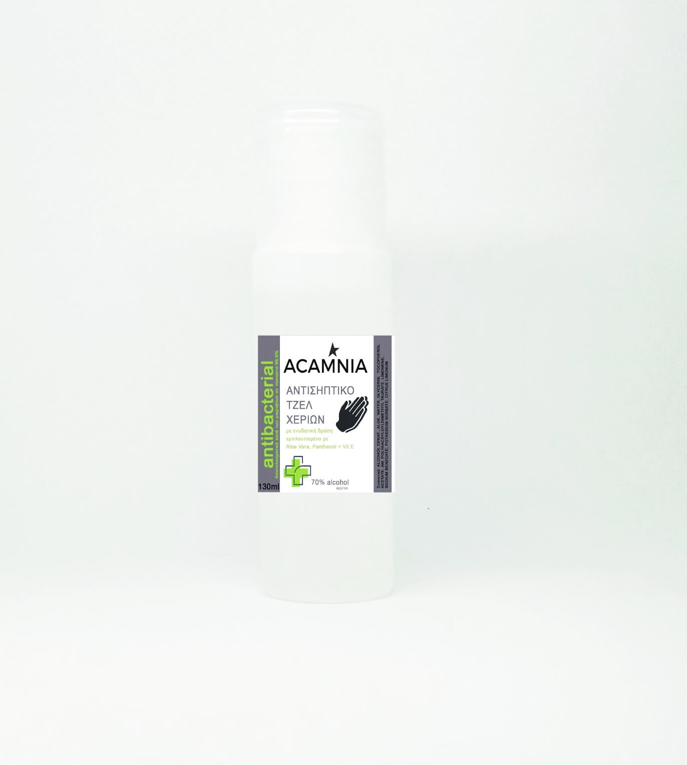 acamnia-antibacterial-handjel130ml Αντισηπτικό Τζελ Χεριών 130ml Acamnia - Image 1