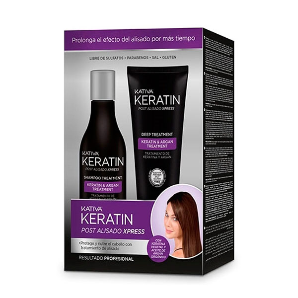 Kativa Keratin Post Alisado Xpress Kit Kativa Keratin Post Alisado Xpress Kit - Image 1