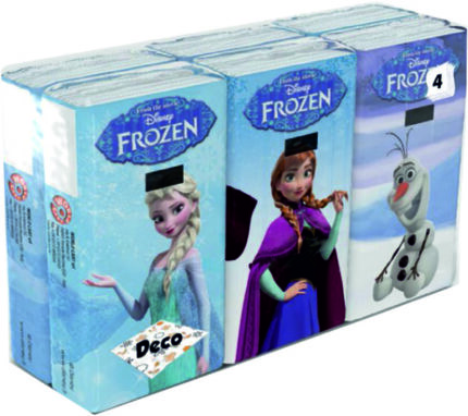 Revoc χαρτομάντηλα 4φυλλα Frozen