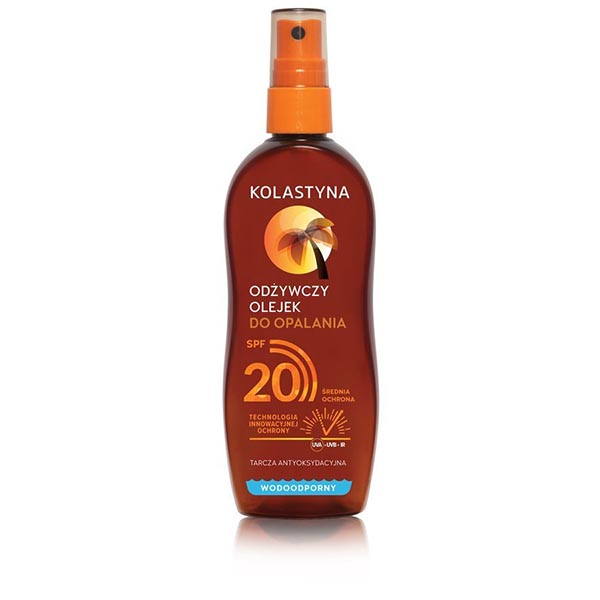 kolastyna-sun-oil-spf20 Kolastyna Λάδι Μαυρίσματος SPF20 150ml - Image 1