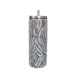 Glitter Bottle Zebra 600ml