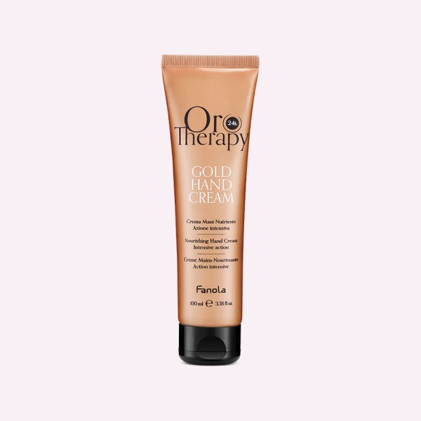 krema-xerion-oro-therapy-fanola Fanola Κρέμα χεριών ανάπλασης Oro therapy 100ml - Image 1