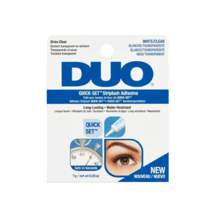 Ardell Duo Quick Set Striplash Adhesive White Clear 7g