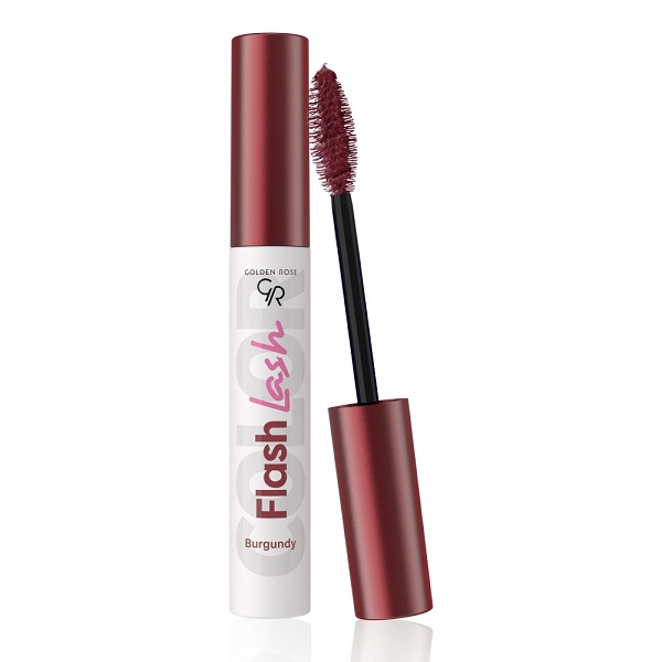 8691190553968 Golden Rose flash Liner Colored Mascara Burgundy 9ml - Image 1