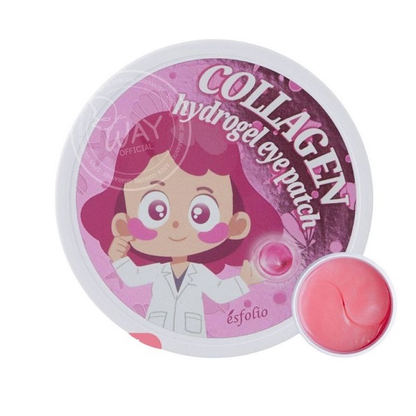 esfolio-collagen-eye-patches Esfolio Collagen Hydrogel Eye Patch 60 Sheets - Image 1