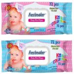 Freshmaker Υγρά Μωρομάντηλα με Καπάκι 72τεμ