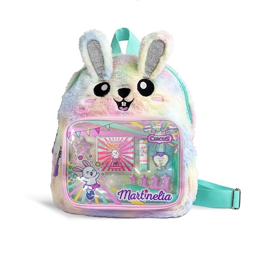 12147-1 Martinelia Circus Furry School Bag - Image 1