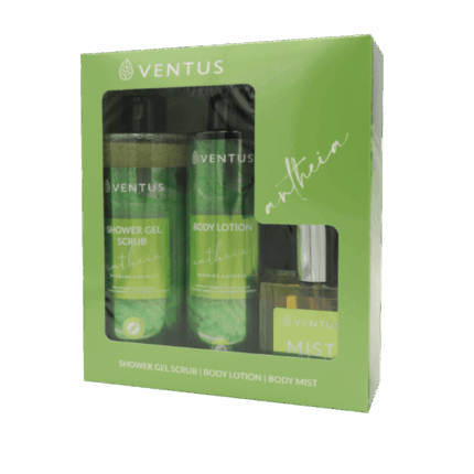 Ventus Antheia Gift Set Sh.gel 300ml + Bl 250ml + Mist 50ml