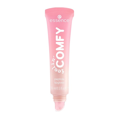 4059729590039_P_1 essence Feelin' Comfy Peptide Lipgloss 15ml - 01 - Strawberry Self-love - Image 1