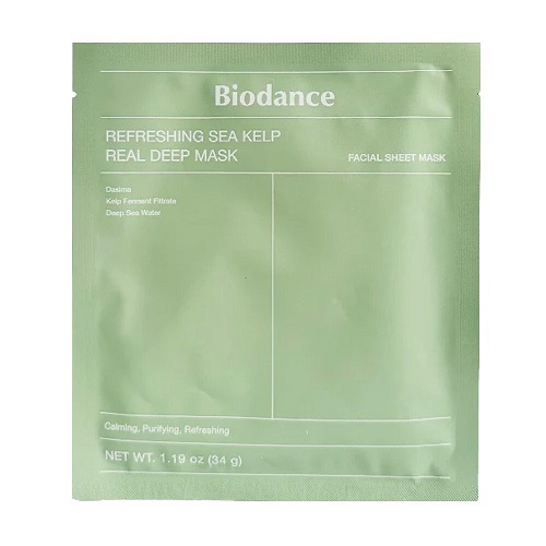 8809891184569 Biodance Refrsehing Sea Kelp Real Mask 34gr - Image 1