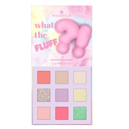 4059729597007_12 essence WHAT THE FLUFF?! eyeshadow palette 01 Cotton Candy Skies 11.6g - Image 1