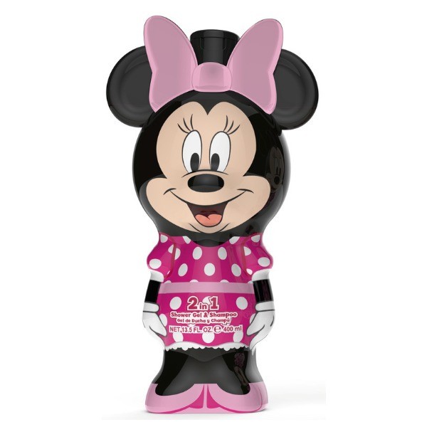 airval-minnie-mouse-shower-gel-shampoo-400ml Air-Val Disney Minnie Mouse Shower Gel & Shampoo 400ml - Image 1