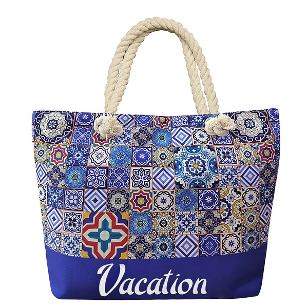 42-2924 Τσάντα Vacation με Σχέδια 50x34x15cm - Image 1