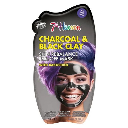 083800066735 7th Heaven Charcoal & Black Clay Peel-Off 10ml - Image 1