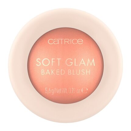 Catrice Soft Glam Baked Blush 020 Peachy Breeze