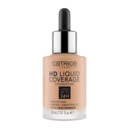 Catrice HD Liquid Coverage Foundation 040 Warm Beige 30ml