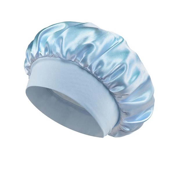 hair-ciel Μεταξωτό Σκουφάκι Ύπνου Baby Blue 1τεμ - Image 1