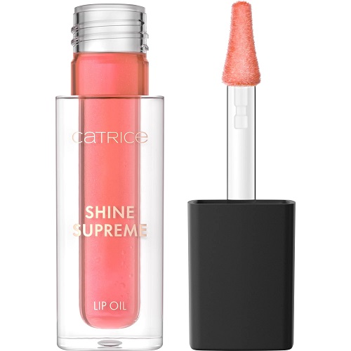 4059729620781_1 Catrice Shine Supreme Lip Oil 020 Peach Please 4 ml - Image 1
