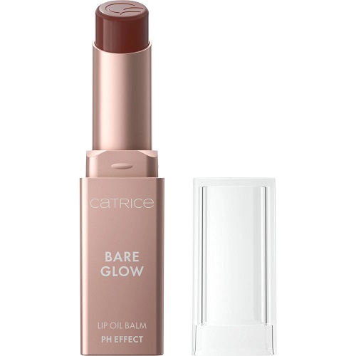 4059729621320_1 Catrice Bare Glow Lip Oil Balm 020 Warm Mahogany 3 g - Image 1