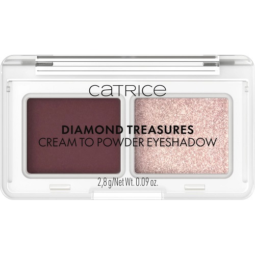 4059729629463_2 Catrice Diamond Treasures Cream to Powder Eyeshadow 060 Burgundy Glitz 2.8 g - Image 1