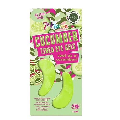 mj-7th-heaven-cucumber-tired-eye-gels-with-hyaluronic-acid 7th Heaven Cucumber Tired Eye Gels with Hyaluronic Acid 1pair - Image 1